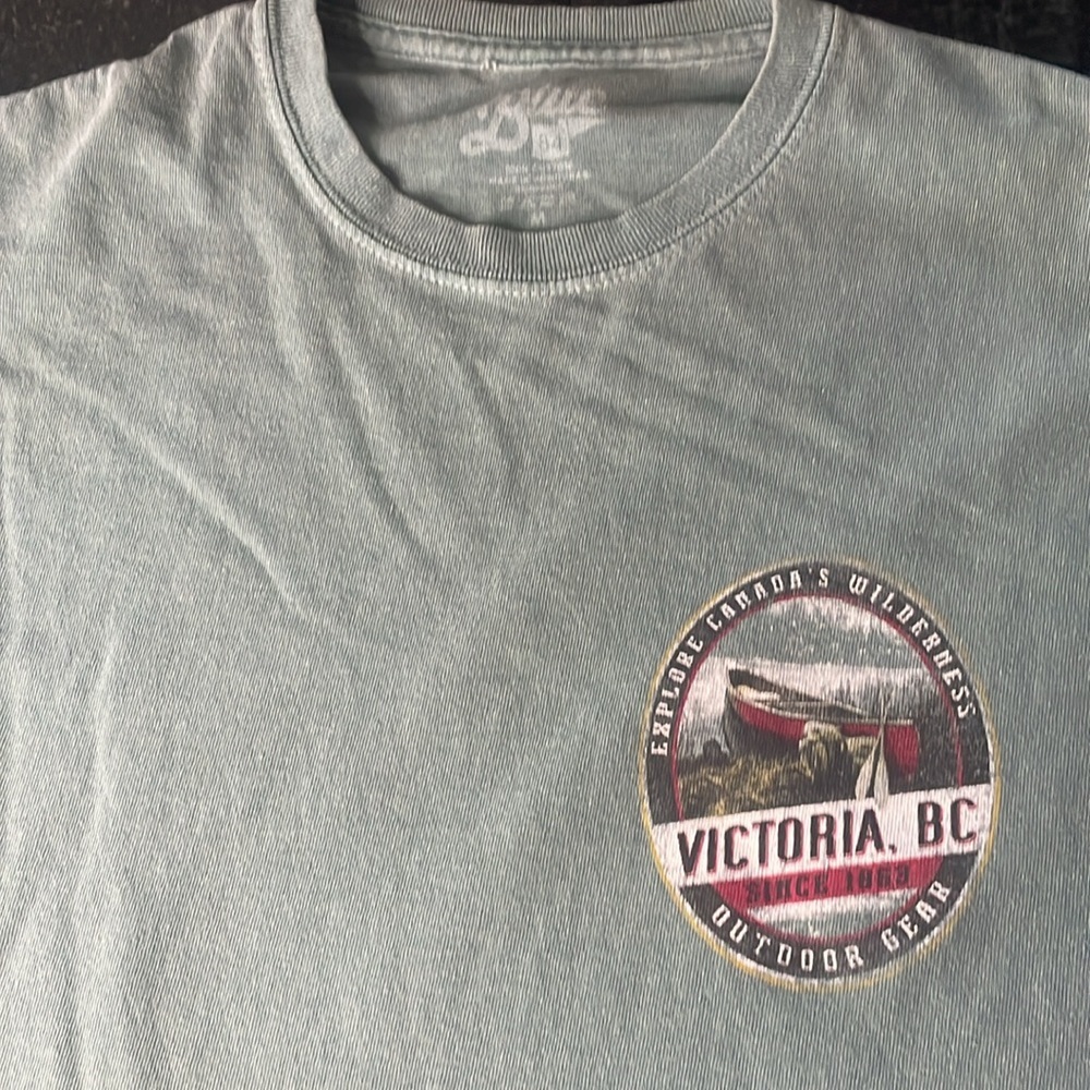 3️⃣ for 1️⃣5️⃣ Blue 84 - Victoria BC Tshirt Canoe - Picture 4 of 5